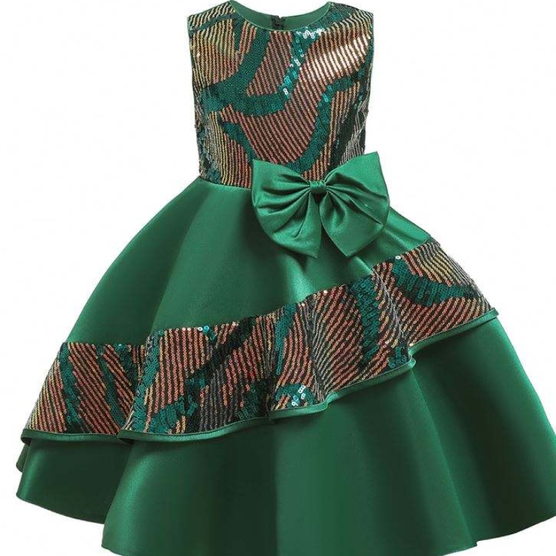 Éadaí cailíní leanbh is déanaí dearadh leanbh frock seacainí linbh l5146