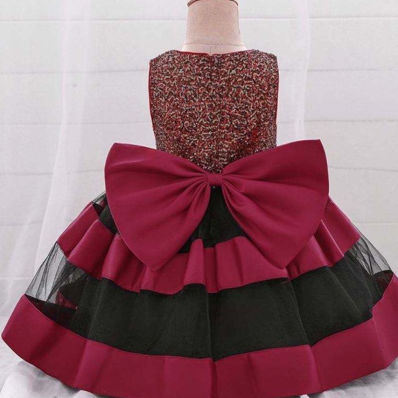 Baige Éadaí Cailín Mórdhíola Prom Fluffy Prom Maxi Faisean Císte Císte Císte Foirmiúil Cailín Applique Gúnaí Banphrionsa Do Pháistí L1919XZ