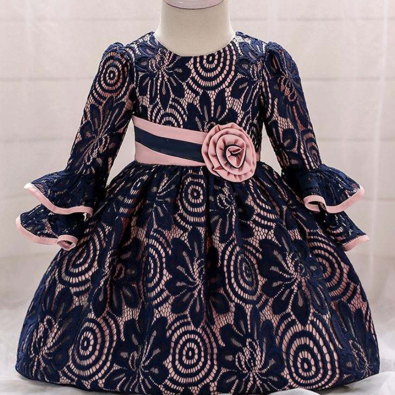 Baige is déanaí Leanaí Dearaí Gúna Cailín Páirtí Cailín Frock Kids Éadaí Nuabheirthe L1858XZ