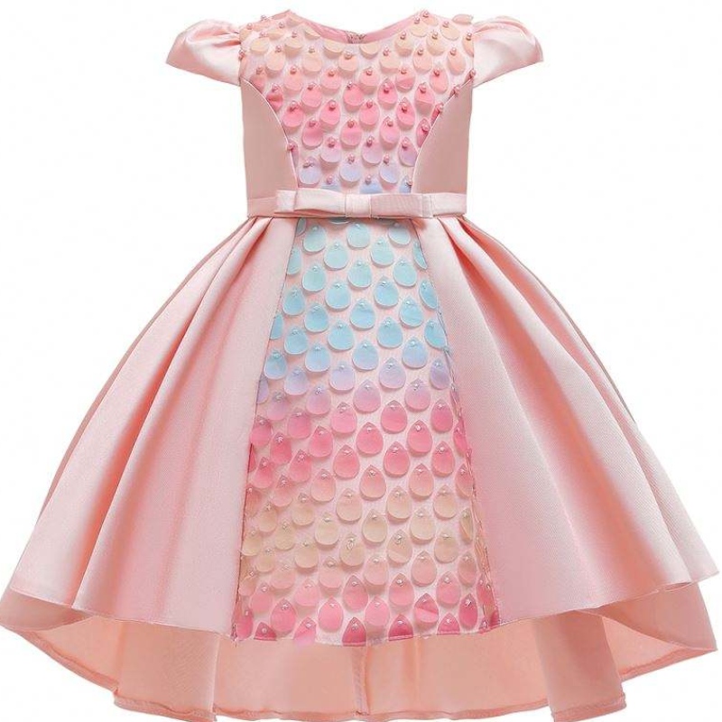 Baige New Design Kids Seqined Cailín Seicheamh Cailíní Cailíní Frock Gúnaí Cóisir Gúna Banphrionsa Álainn