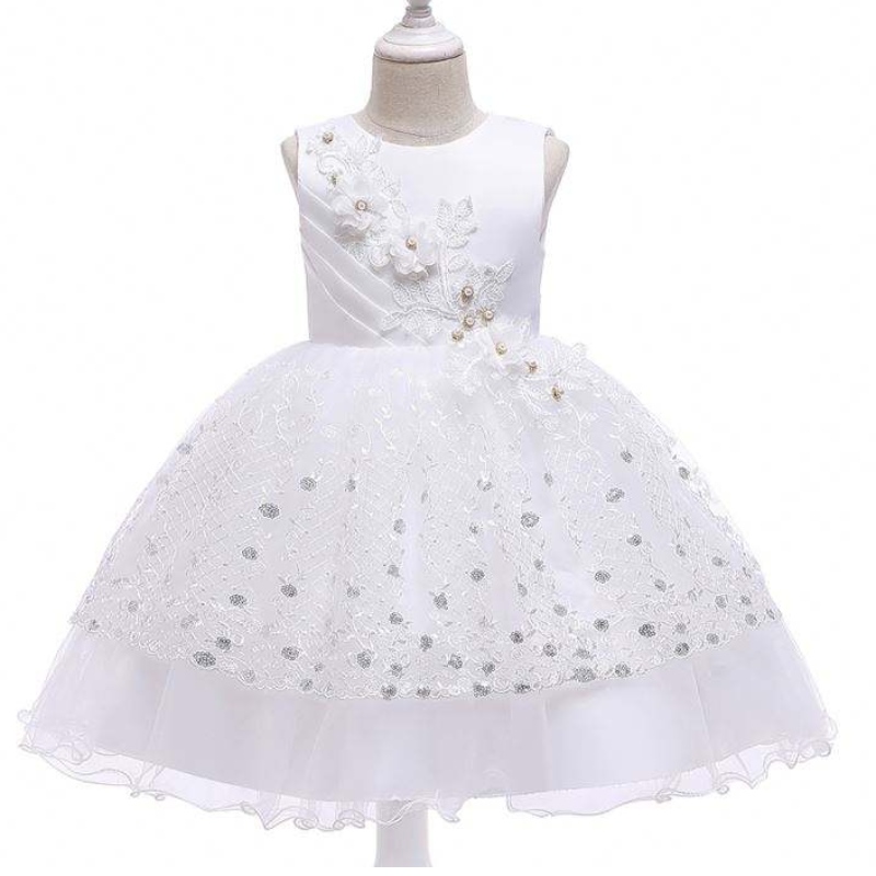 2020 LEANAÍ CLÁR CHÉAD STOC CLÁR Leanaí Dearadh Frock Frock Flock Cailín Cailín Leanbh Gúna Breithlá Cóisir L5201