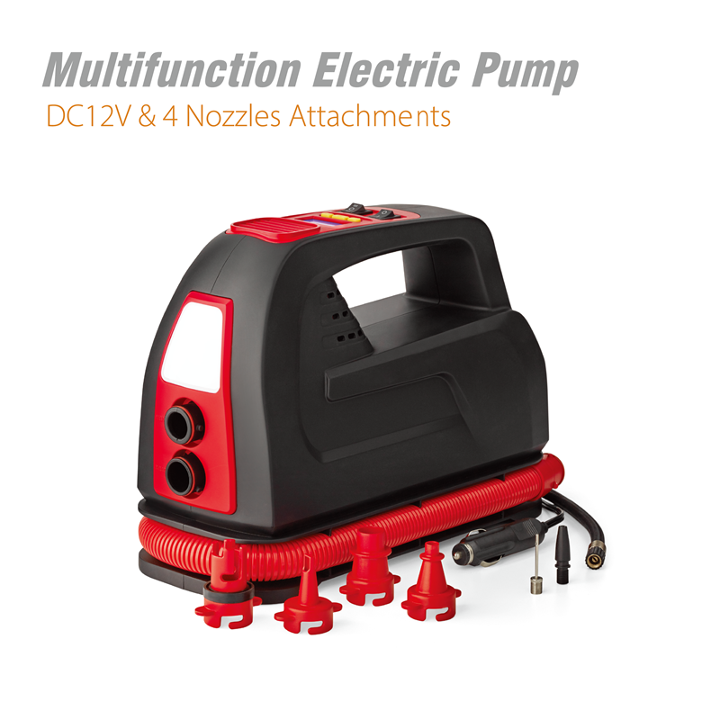 DC 12V Caidéal Leictreach Inflator Tire Tire