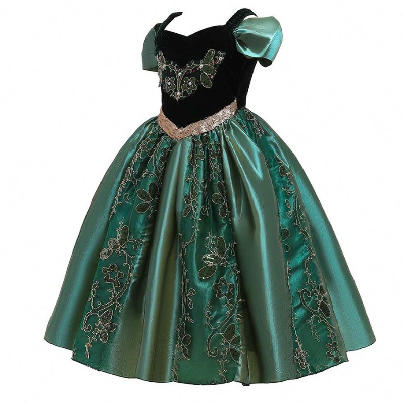 Baige 3-8years sean-chailín cailín gúna bláthanna páistí éadaí mhaisiúil leanaí frock cóisir frock