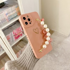 Tá an táirgenua infheidhme maidir le cás cosanta Bracelet Pearl iPhone14Pro, agus tá an lionsa cosanta agus uasghrádaithe go hiomlán