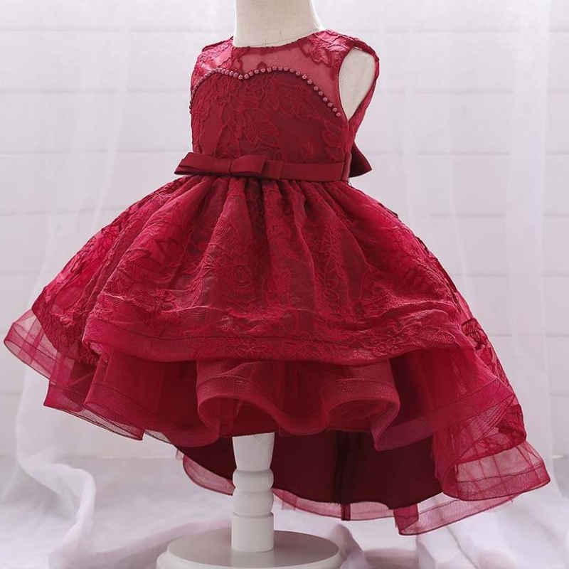 2020 Dearadh Nua Leanaí Éadaí Dearadh Frock Pictiúir Pictiúir Cailíní Bláthanna T1939XZ