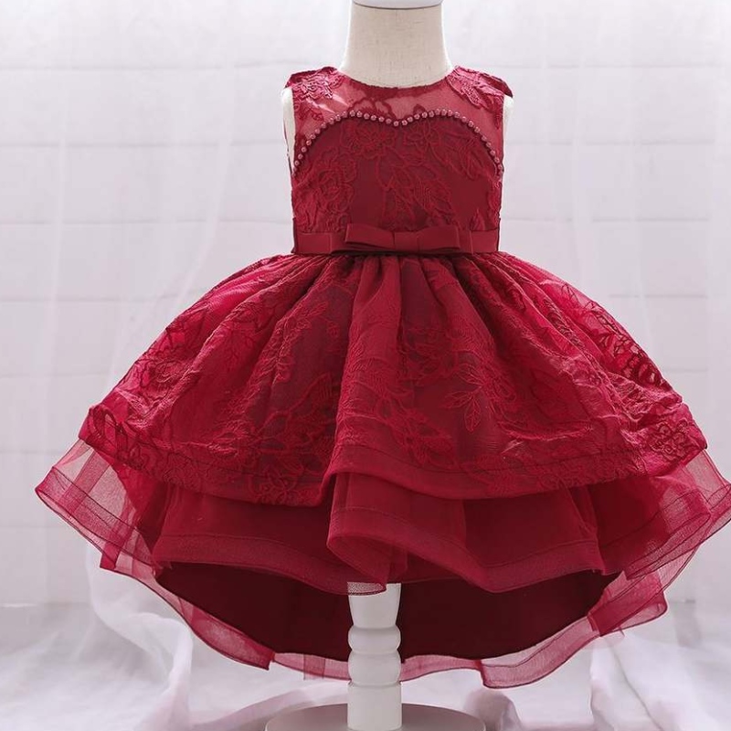 2020 Dearadh Nua Leanaí Éadaí Dearadh Frock Pictiúir Pictiúir Cailíní Bláthanna T1939XZ
