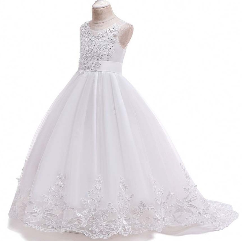 Baige Fancy Girls Little Gúnaí Diamond Gúnaí Páirtí Puffy Páirtí Maxi do Pháistí Gúnaí Long Leanaí Maxi Ball