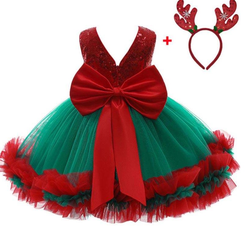 BAIGE RED KIDS SEQUINED RED CHISTION BREATA