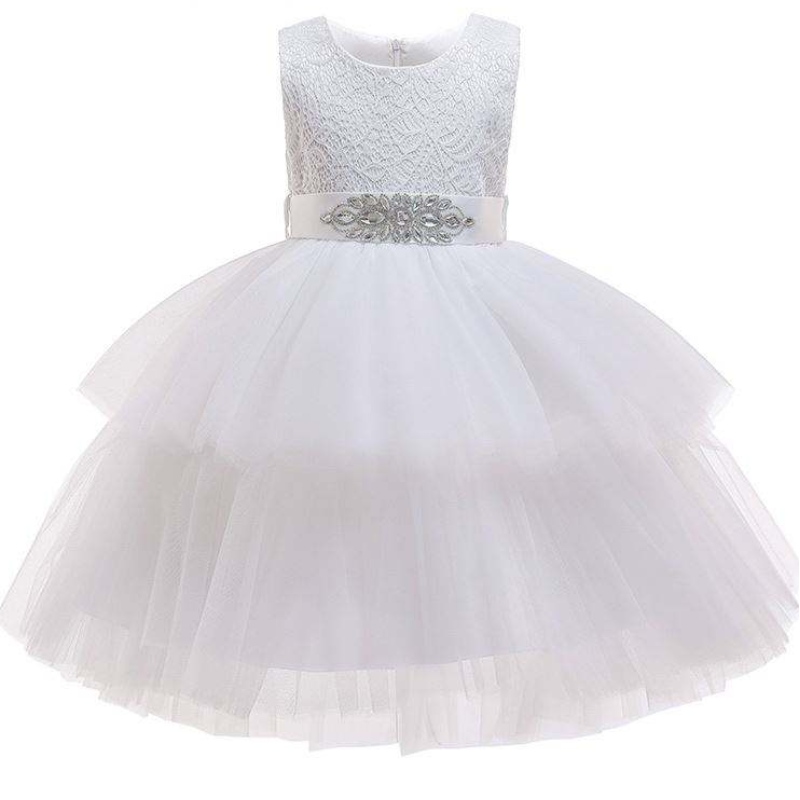 Õhtusöök Mood Lapsed Fancy Peokleidid Pits Designs Tüdrukud Frock Sünnipäev Tutu kleit L1746