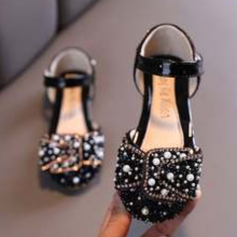 2021 Bróga Sandals Sandals Nua Diamond Faisin Nua Bróga Sheicheamhach Cailín Leanbh Leanaí PU Bróga Bróga