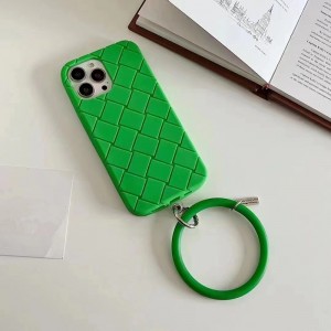 Oiriúnach do chás Apple iPhone 14max, Bracelet Checkered tríthoiseach Cás Cruthúnas Fall Pacáiste Iomlán, Cás TPU