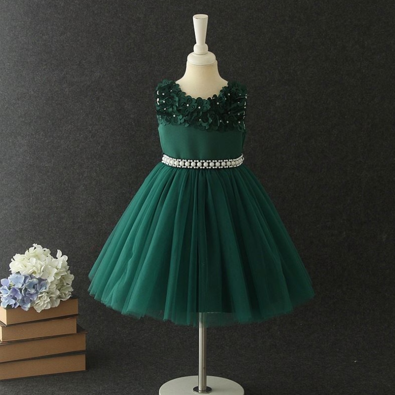3-10y bliana d’aois páistí gúna bainise gúnaí cailíní bláthanna gúnaí frocks leanbh a chaitheamh