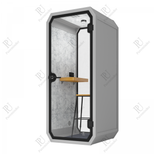 Méid PureMinder S Soundproof Booth Tost Príobháideachta Príobháideachais Príobháideach le haghaidh Iarratais Allamuigh