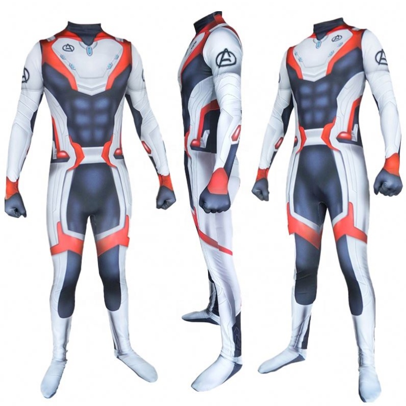 Ecoparty Stíl Nua Avenger 4 Endgame Quantum Realm Cool Superhero Cosplay Zentai Bodysuits Jumpsuits do Fir Fir Daoine Fásta Costumes