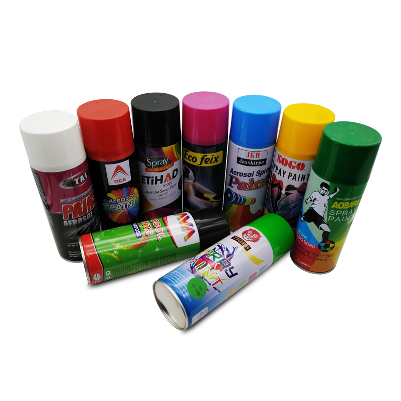 OEM 200ml 300ml 400ml 450ml Péint Spraeála Péint Spraeála Péint Spraeála Péint Sprae Chrome