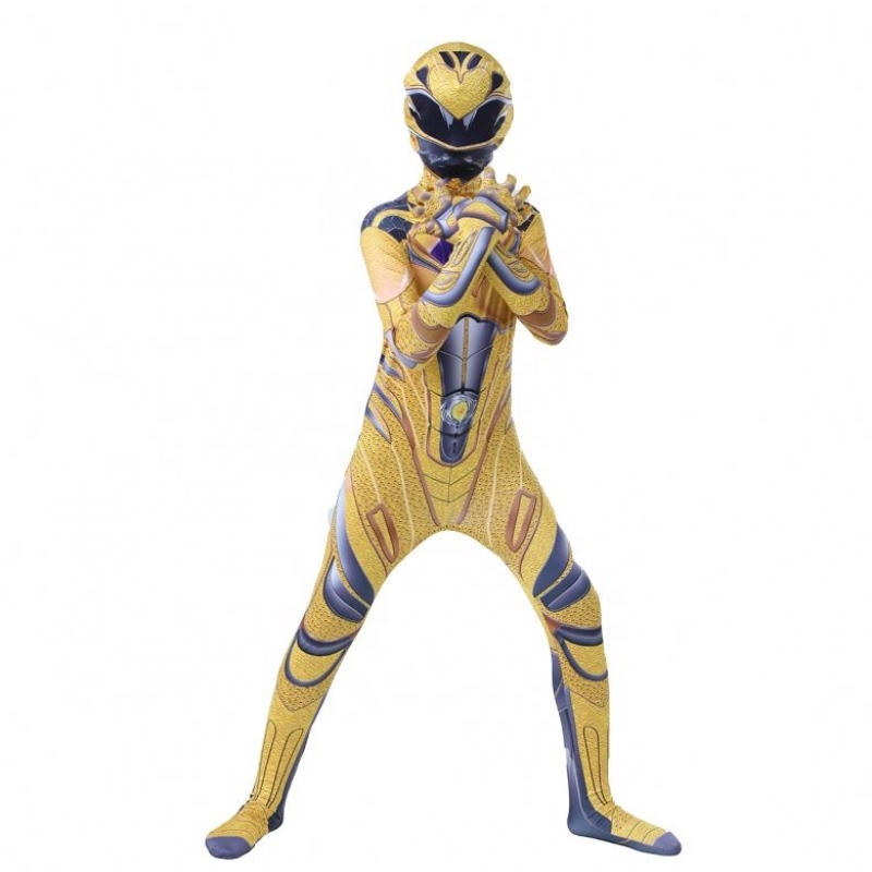 Scannán Oíche Shamhna is teo Jumpsuit Anime Superhero Superhero Zentai Power Ranger Feisteas do Bhuachaillí