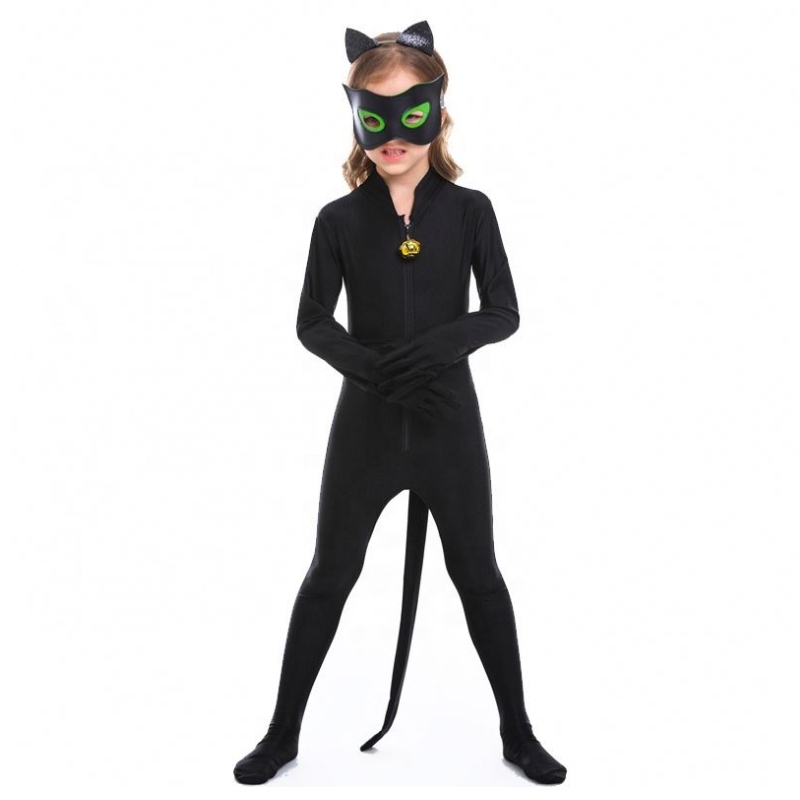 Leanaí Hot Oíche Shamhna an Fear Bat Cosplay Costumes Cailíní Cat Cat Bean Ceannairí Superhero