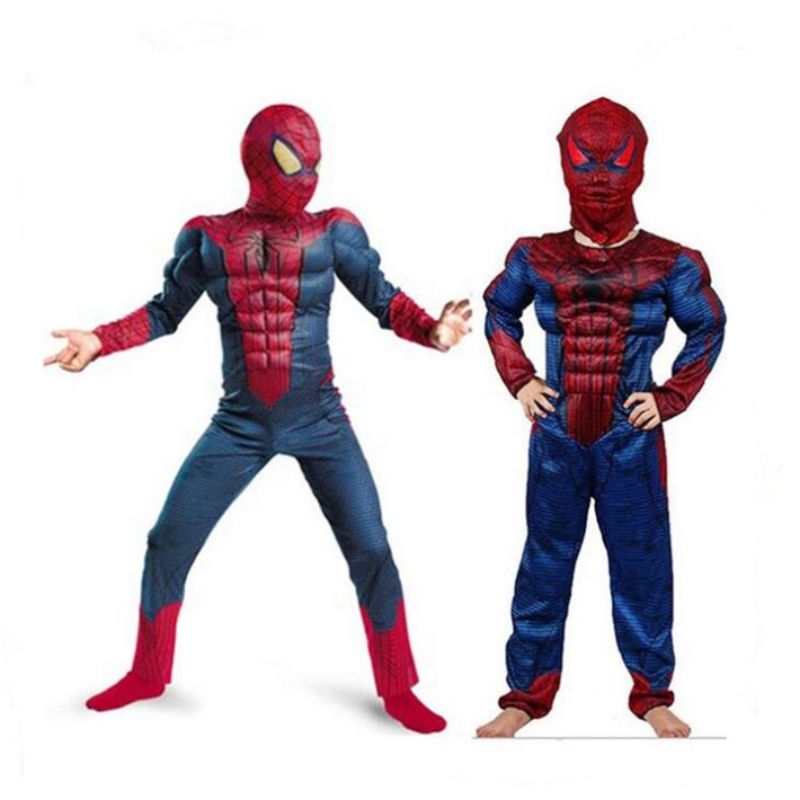 Éadaínua cosplay éadaí damháin alla éadaí fear alla éadaí Oíche Shamhna iomlán do kid