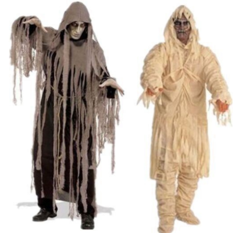 Éadaí Éadaí do Dhaoine Fásta Oíche Shamhna Nightmare Éadach Éadach Zombie Éadaí Ghost Cosplay Cosplay Mummy
