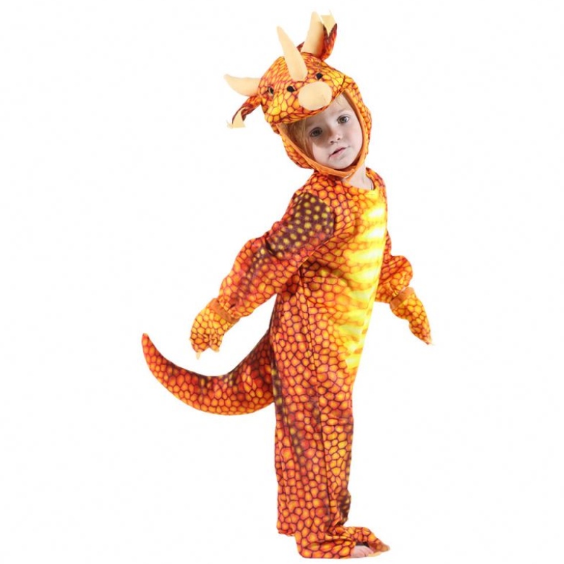 Kids Dinosaur Éadaí Oíche Shamhna Páirtí Cosplay Mascot Éadaí Ainmhithe Mascot Rólghlacadh