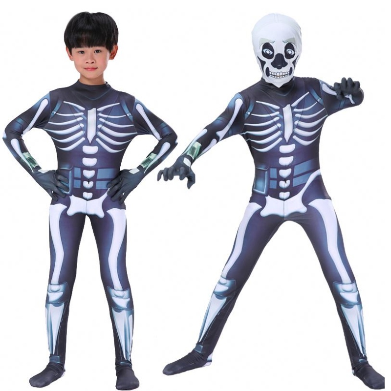Déantóirí Leanaí Mórdhíola Cnámharlaigh Éadaí Oíche Shamhna Cnámharlaigh Costas Cosplay Cosplay Cosplay Cosplay Cosplay Cosplay