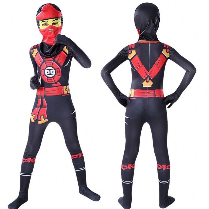 Soláthraithe éadaí Oíche Shamhna Mórdhíolana Seapáine Ninja Bodysuit Costumes Cosplay