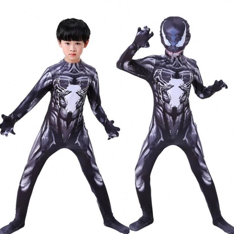 Buachaillí Nua -Éadaí Nua Venom Tá Buachaillí Symbiote Spiderman Costumes Superheros Cosplay Costas Oíche Shamhna do Dhaoine Fásta