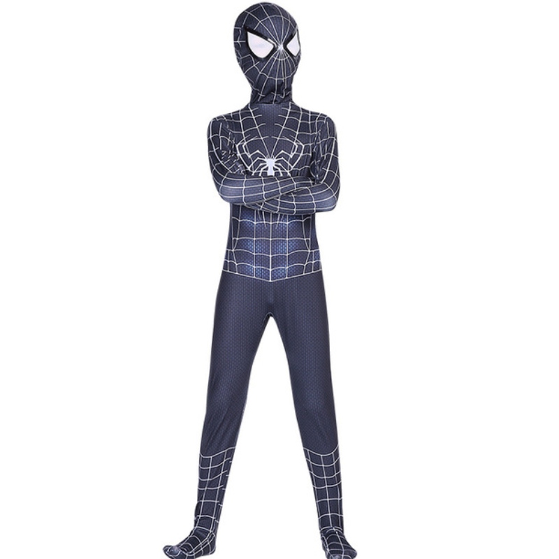 Éadaí Spiderman Dearg Dubh Éadaí Spider Fear Suit Spider-Man Costumes Leanaí páistí Spider-Man Cosplage Éadaí Éadaí Oíche Shamhna