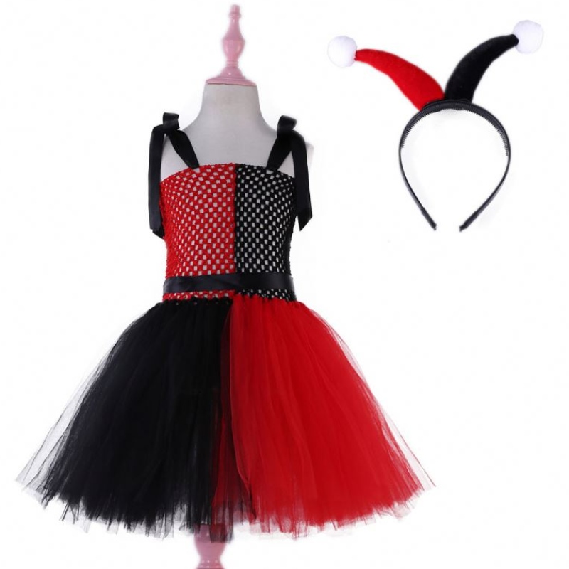 Féinmharú Scuad Harley Quinn cultacha Anime Purim Páirtí Oíche Shamhnana Nollag Gúna Éadaí Cosplay Do Pháistí