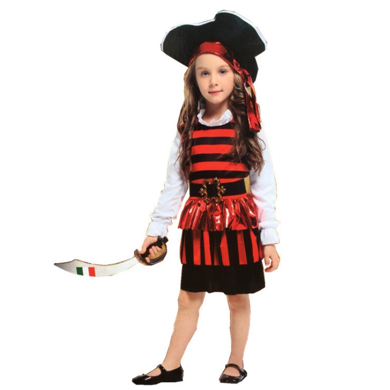 Amazon Hot Díolachán Cosplay Cosplay Éadaí Páirtí Pirate Oíche Shamhna do Pháistí