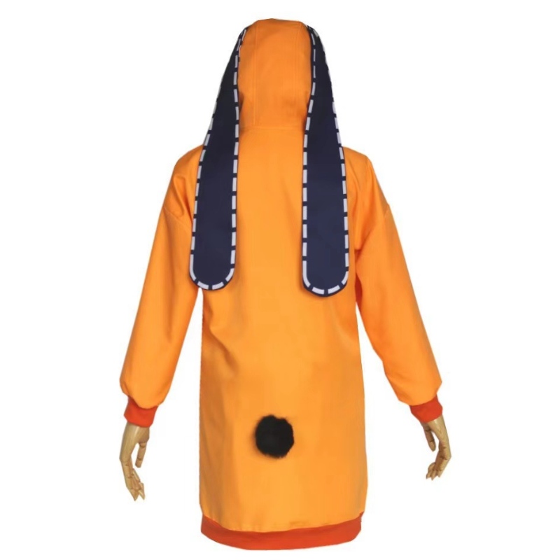 Cóta coinín oráiste gleoite Anime Cosplay Cosplay Feisteasna mBan Hoodie Cailínna mBan