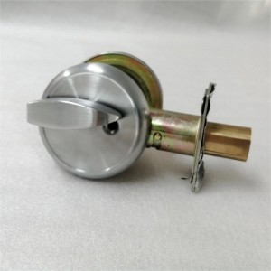 3502 Alloy since Alloy Ard-Ghrád Sorcóir Aonair Deadbolt Lock-Satin Nicil, Comhaimseartha Comhaimseartha Babhta Deadbolt Doras Glas Knob Knob