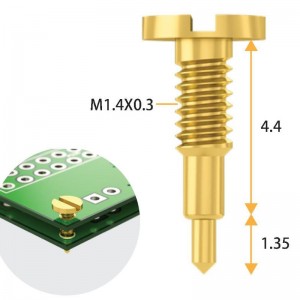 Biorán caighdeánach snáithe pogo