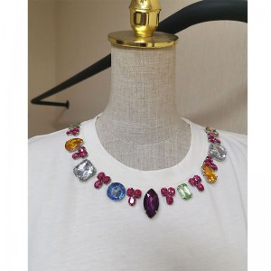 Uus tencel linane puuvillasegu kõrge kvaliteediga ladie\\ s t-särk