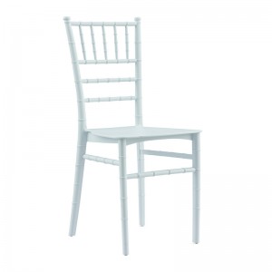 Tiffany Style Party plastikust pulmad Stackable Rendi Bankett Party PP Tool Mööbel Sündmuse tool