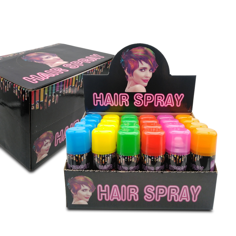 Dath gruaige spraeála aerasóil spraeála glitter dath gruaige