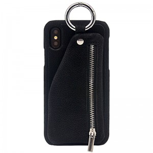 Apple iPhone 8 mobiiltelefoni kaitsekott, käsitsi nahast kaitsekott, väike rahakott hoiustamiseks mobiiltelefoni kott, kukkumiskindel ja vibratsioonikindel nahk Hiina Punane mobiiltelefoni ümbris