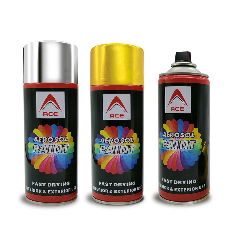 Péint spraeála spraeála miotail péint spraeála glitter péint ghraifítí miotalach péint ghraifítí