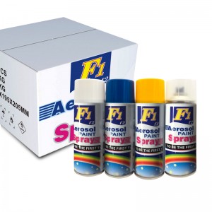 Péint spraeála ilchuspóireach péint spraeála spraeálaneamh -thocsaineach péint spraeála graifítí f1