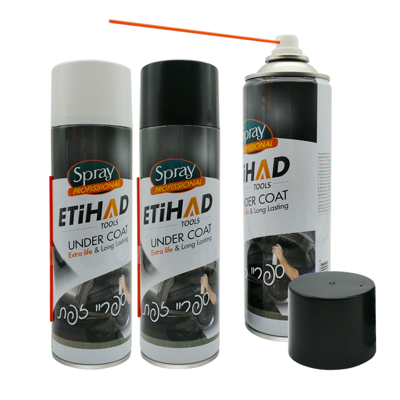 Péinteáil Spraeála Cumhdach Mórdhíola Péinteáil Undercoat Rubberized Trom-Dleachta Rubberized le haghaidh Cosanta Carranna
