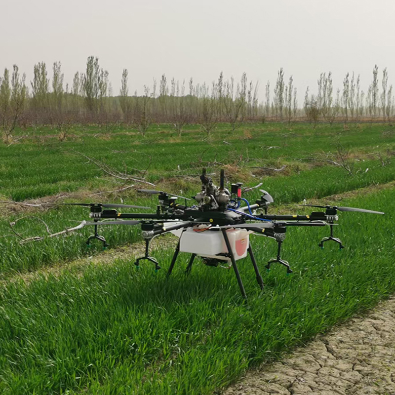 6-teljeline 60KG õli-jõul väetise transport droon põllumajanduslik pihustamine droon põllumajandus