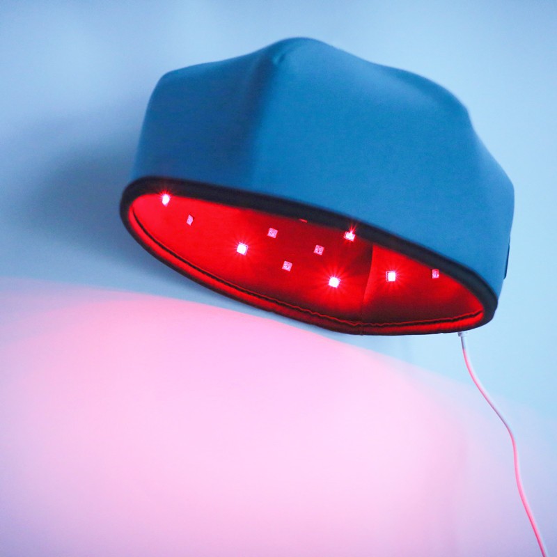 LED punase valguse teraapia juuste kasvu Cap juuste väljalangemiseks Infrapuna ravi taaskasvamine Teraapia