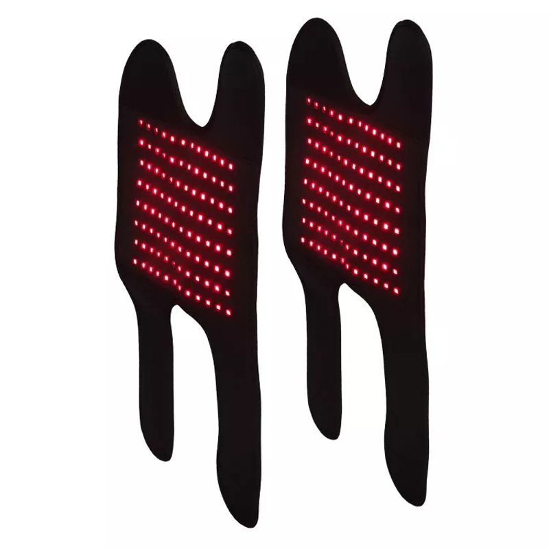 2PCS Crios ARM Teiripe Solais Dearg Infridhearg, 660Nm tonnfhad N850Nm, ceap teiripe solais dearg iniompartha le haghaidh ghualainn, cúil, glúine cosa srl.