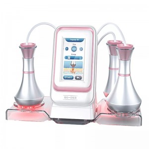 Laghdú saille 80 K Ultrasonach Inaistrithe 3 i 1 RF vacsaín Slimming Ultrafhuaime Cavitation 80k Cavitation 80k