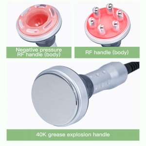 7 I 1 Meaisín Slimming Fholúis Ultrasonach, Meaiseal Meaiseal Meaisín Meaisín Comhlachta Múnlú Cúram Craiceann an Chomhlachta Aghaidh do Salon, Spa, Úsáid Baile.