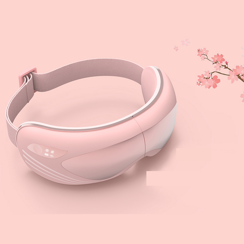 Dearadh Nua 4D Massager Súl Aeir Brú Aeir Téite Amhairc, mionbhrú Iniompartha Brú Aeir Chliste Tuirse Súl Tuirse Migraines Masc Súl Cliste Creathadh Comhbhrú Hot le haghaidh Súil Scíth