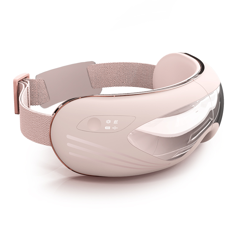 Dearadh Nua 4D Massager Súl Aeir Brú Aeir Téite Amhairc, mionbhrú Iniompartha Brú Aeir Chliste Tuirse Súl Tuirse Migraines Masc Súl Cliste Creathadh Comhbhrú Hot le haghaidh Súil Scíth