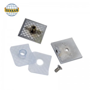 Poll aonair cambered 0 céim ag socrú clamp