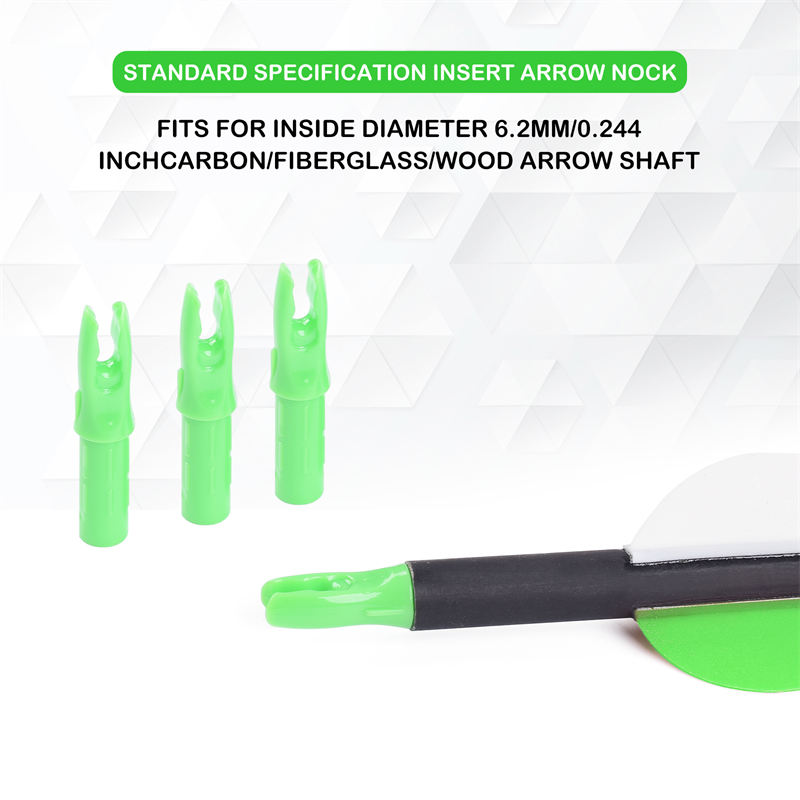 Nock Arrow Arrow ElonGarrow le haghaidh Accessories Arrow Alúmanaim Alúmanaim Carbóin Nock