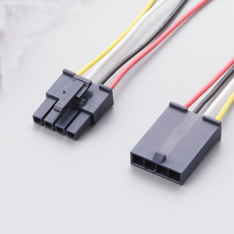 Molex Micri-Fit 4.2 Mná Dúbailte 469930420 Ceanglóirníos éadroime Tomhaltóir Úim Leictreonach Saincheapadh Sreang Copair Déanta Déanta